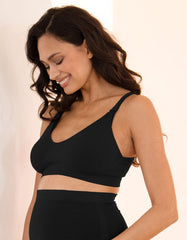 2-Pack Seamless Bamboo Maternity-To-Nursing Bras | Women Seraphine Essentials