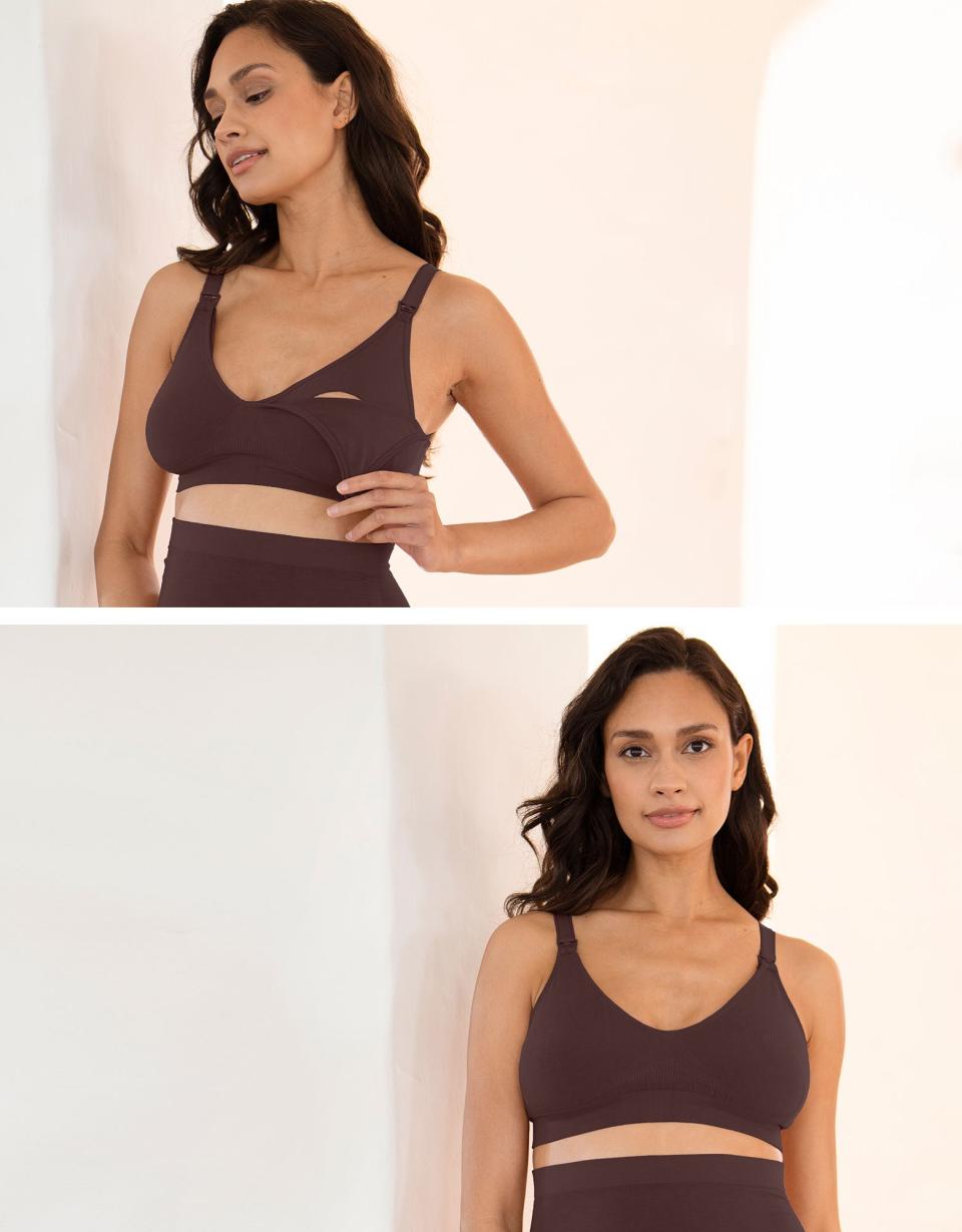2-Pack Seamless Bamboo Maternity-To-Nursing Bras | Women Seraphine Lingerie & Shapewear