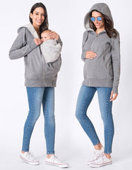 3 In 1 Maternity Hoodie | Women Seraphine Coats & Jackets