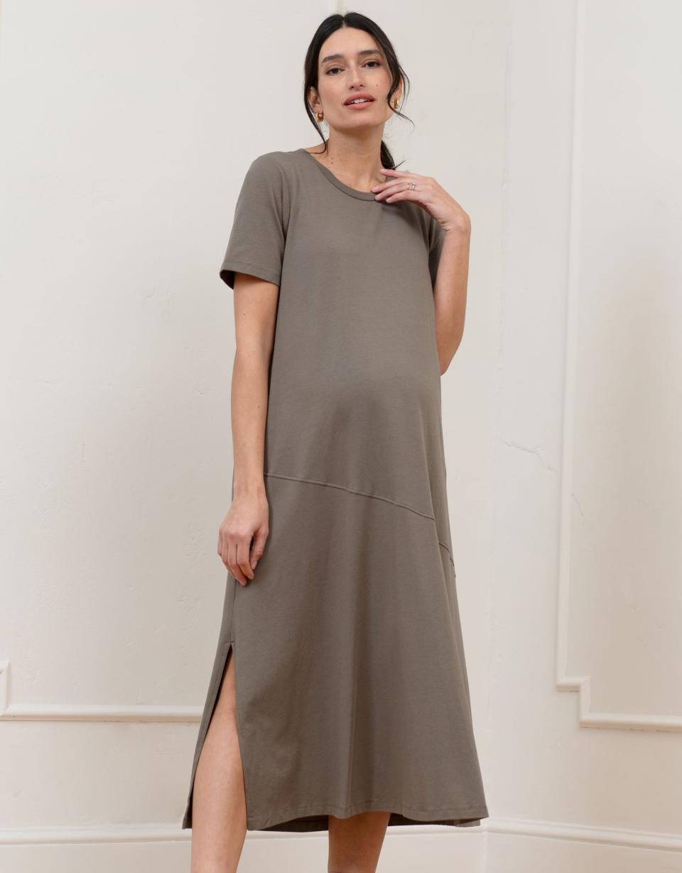 Cotton Modal T-Shirt Maternity Dress | Women Seraphine Formal Dresses