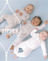 Easy Zipper Cotton Sleepsuit – 3 Pack | Baby Seraphine Baby Clothes