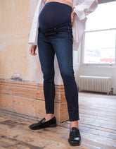 Indigo Over Bump Skinny Maternity Jeans | Women Seraphine Jeans