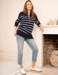 Organic Cotton Tapered Post Maternity Jeans | Women Seraphine Jeans