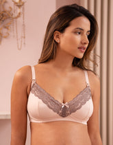 Pink & Mocha Seraphine Maternity & Nursing Bra | Women Seraphine Nursing Bras & Lingerie