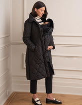 Quilted 3 In 1 Maternity & Babywearing Coat | Women Seraphine Coats & Jackets