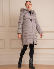Slate 3 In 1 Down Maternity Coat | Women Seraphine Coats & Jackets