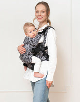 The CARIPOD™ Baby Carrier - Canvas Animal Print | Baby Seraphine CARIPOD™