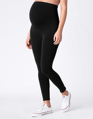 Twin Pack Bamboo Maternity Leggings – Black & Grey | Women Seraphine Kits & Sets