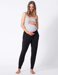 Twin Pack Maternity Lounge Pants – Grey & Black | Women Seraphine Kits & Sets