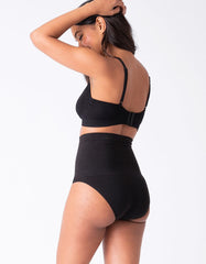 Twin Pack Post Maternity Shaping Briefs – Black & Terracotta | Women Seraphine Essentials