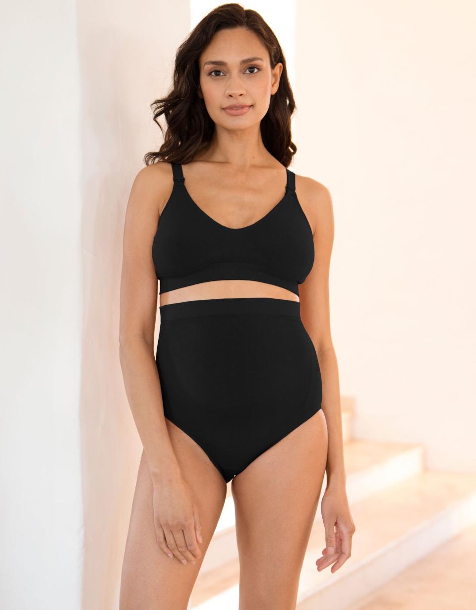 2-Pack Seamless Bamboo Maternity-To-Nursing Bras | Women Seraphine Essentials