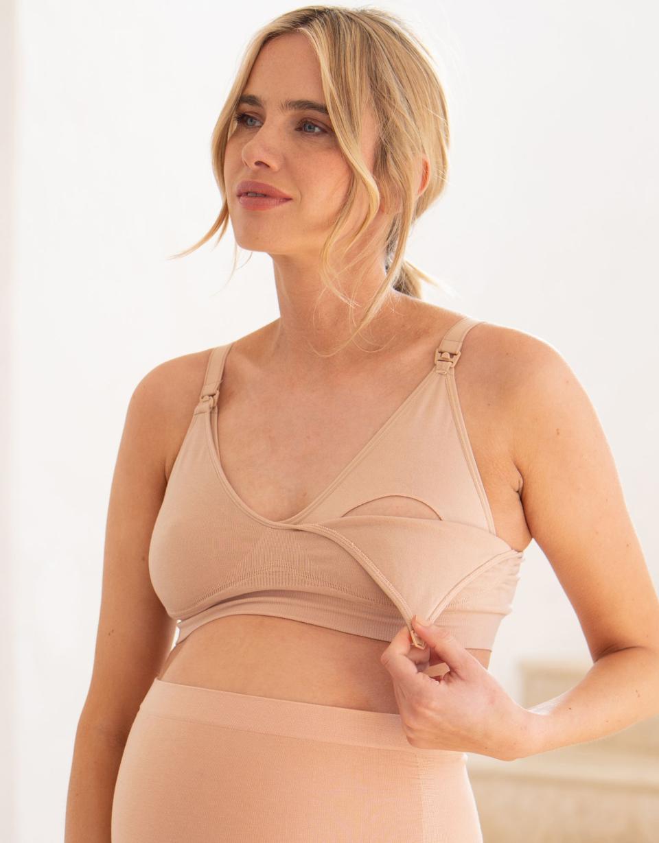 2-Pack Seamless Bamboo Maternity-To-Nursing Bras | Women Seraphine Kits &amp; Sets