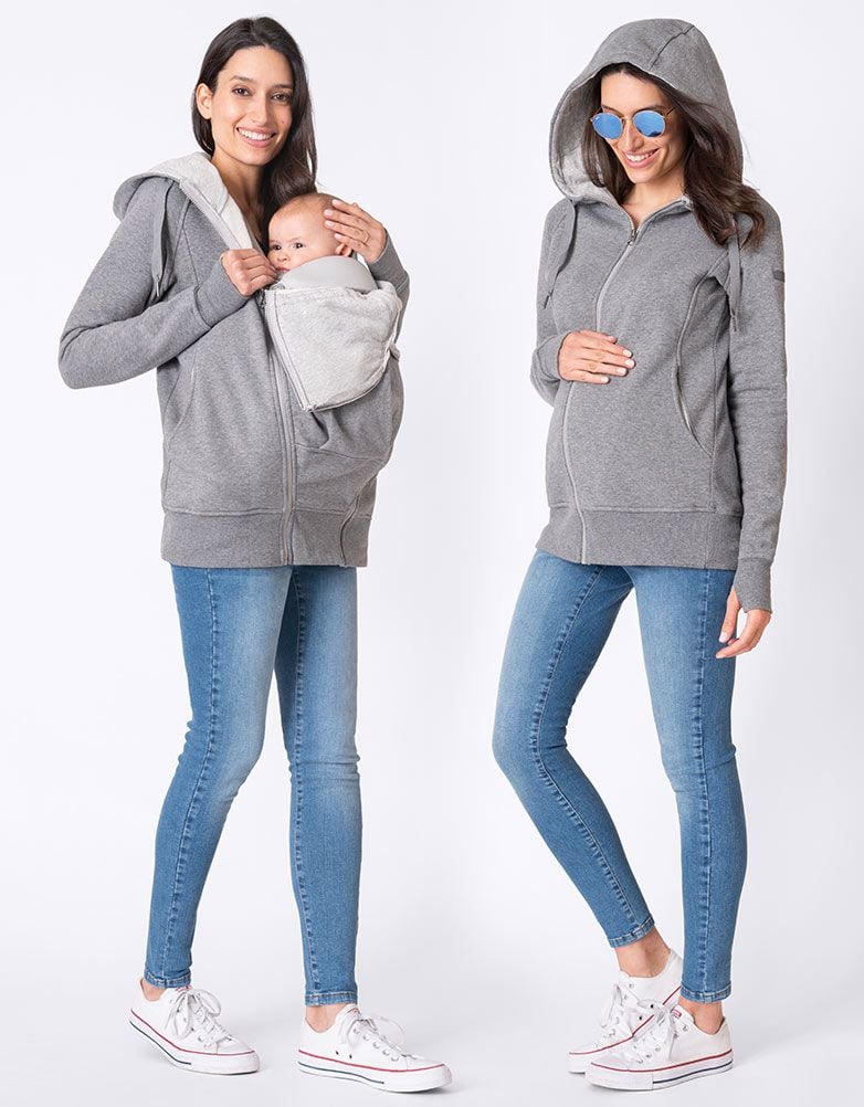 3 In 1 Maternity Hoodie | Women Seraphine Coats &amp; Jackets