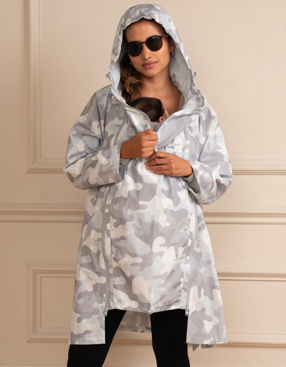 3 In 1 Waterproof Maternity &amp; Babywearing Packaway Jacket | Women Seraphine Coats &amp; Jackets