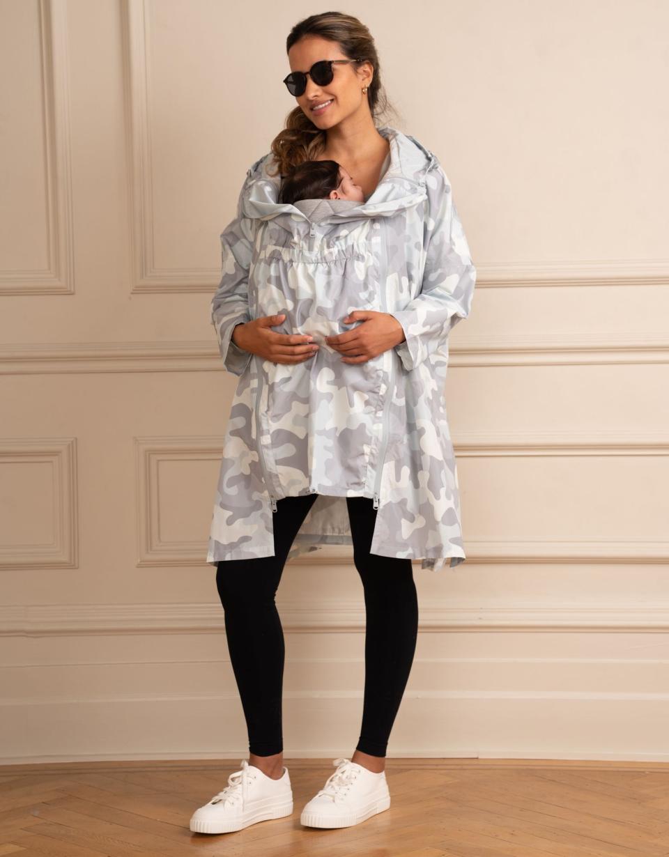 3 In 1 Waterproof Maternity &amp; Babywearing Packaway Jacket | Women Seraphine Coats &amp; Jackets