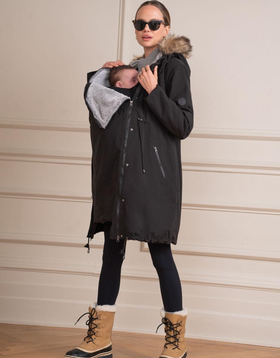 3 In 1 Winter Maternity Parka | Women Seraphine Coats &amp; Jackets