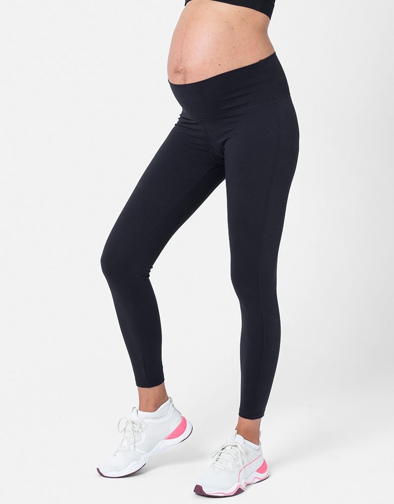 Black Bump To Postpartum Active Leggings | Women Seraphine Leggings &amp; Tights