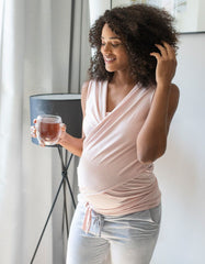Blush Cotton Skin To Skin Top | Women Seraphine Essentials