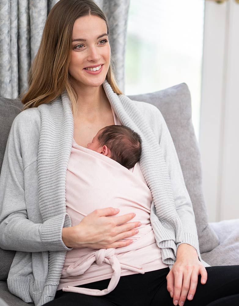 Blush Cotton Skin To Skin Top | Women Seraphine Essentials