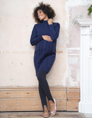 Cable Knit Maternity &amp; Nursing Tunic | Women Seraphine Jumpers &amp; Knitwear
