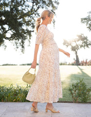 Cotton Floral Co-Ord Maternity And Nursing Set | Women Seraphine Co-ords