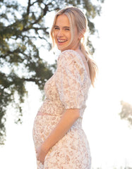 Cotton Floral Co-Ord Maternity And Nursing Set | Women Seraphine Co-ords