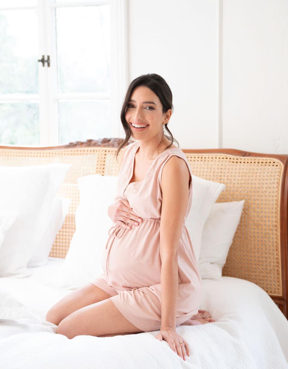 Cotton Short Pajama Maternity-To-Nursing Set | Women Seraphine Kits &amp; Sets