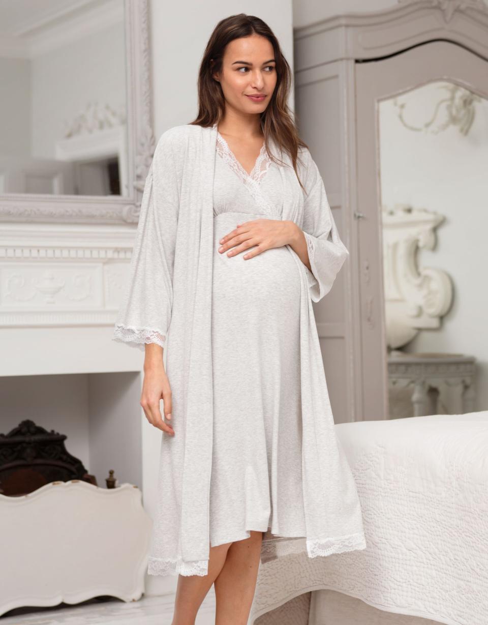 Crossover Pregnancy And Maternity Nightie | Women Seraphine Sleepwear