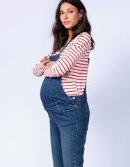 Denim Maternity Overalls | Women Seraphine Jeans