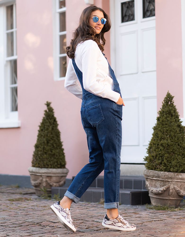 Denim Maternity Overalls | Women Seraphine Jeans