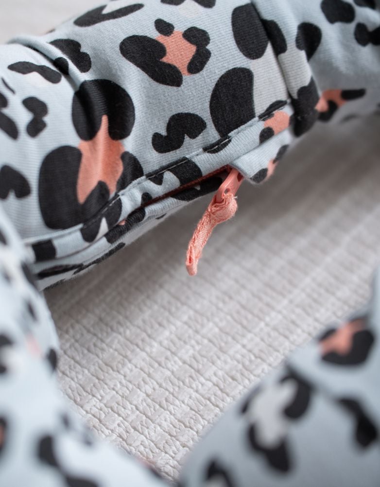 Easy Zip Organic Cotton Sleepsuit – Animal Print | Baby Seraphine Baby Clothes