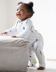 Easy Zip Organic Cotton Sleepsuit – Stars | Baby Seraphine Baby Clothes
