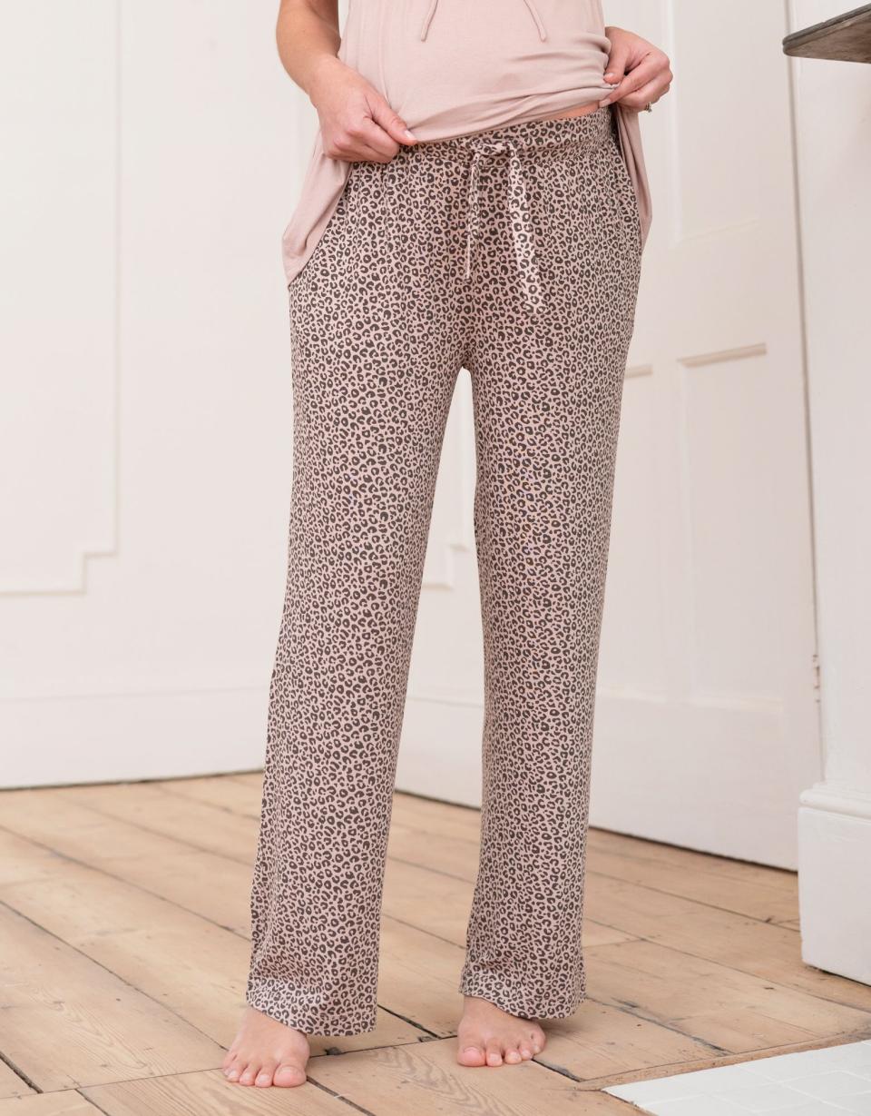 Full Length Jersey Pajama Maternity-To-Nursing Set | Women Seraphine Kits &amp; Sets