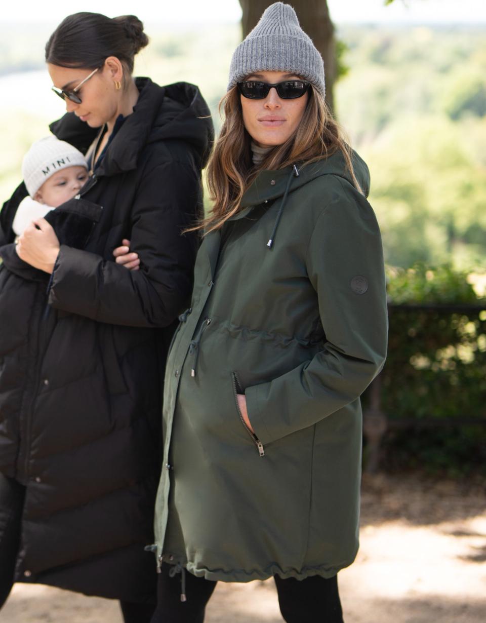 Khaki Sub-Zero 3 In 1 Maternity Parka | Women Seraphine Coats &amp; Jackets