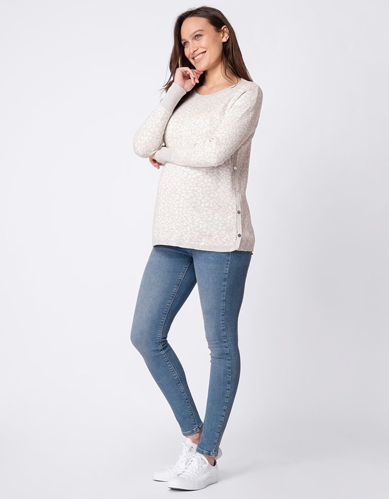 Mama &amp; Mini Animal Print Cotton Sweaters | Baby Seraphine Baby Clothes