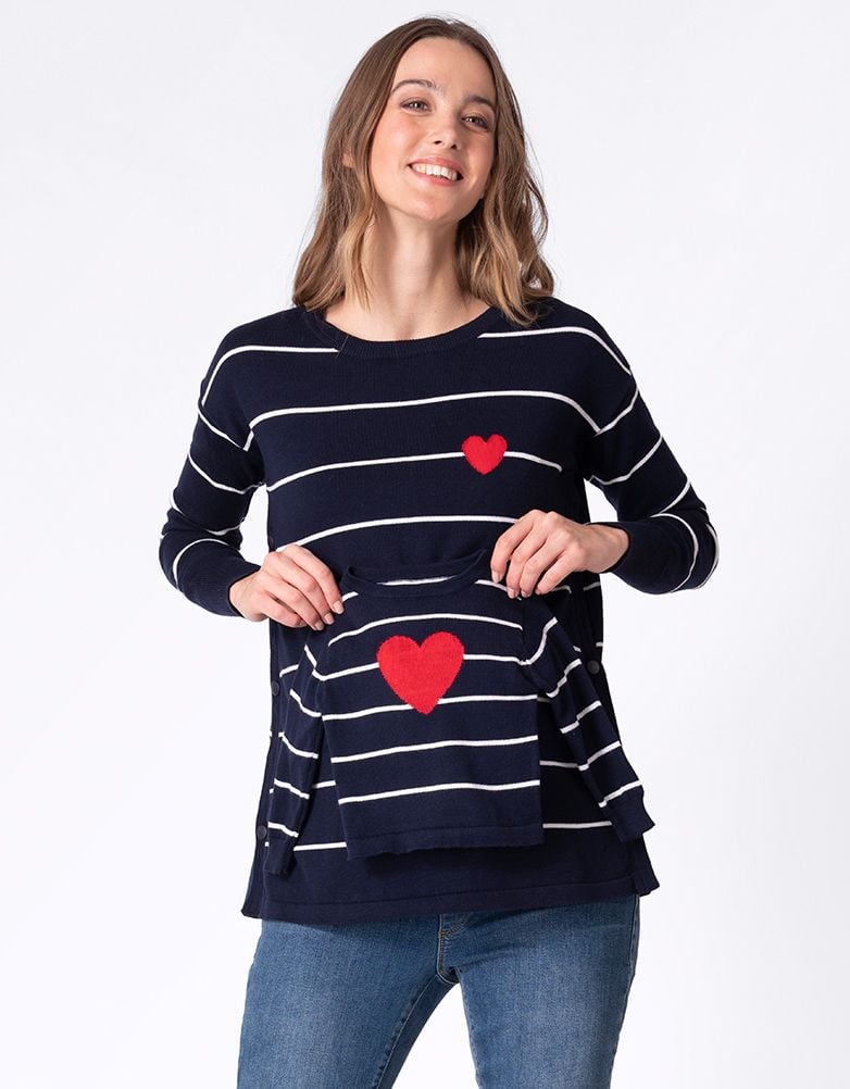 Mama &amp; Mini Nautical Cotton Sweaters | Baby Seraphine Baby Clothes