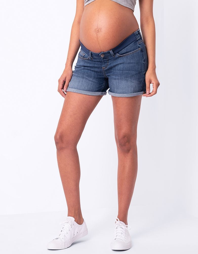Maternity Denim Shorts | Women Seraphine Shorts