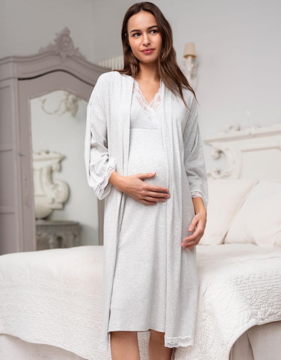 Maternity &amp; Nursing Robe | Women Seraphine Sleepwear