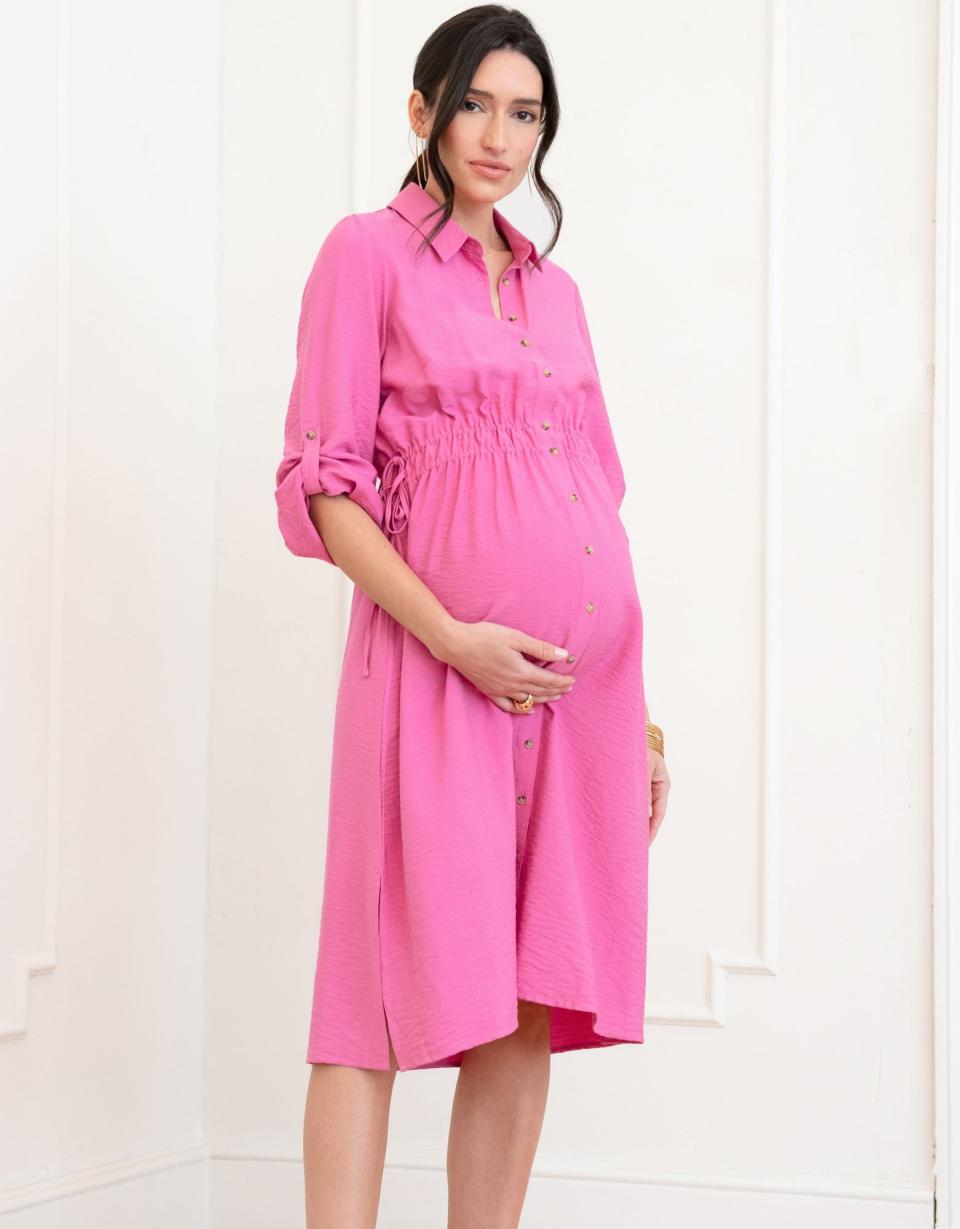 Maternity Shirt Dress | Women Seraphine Formal Dresses