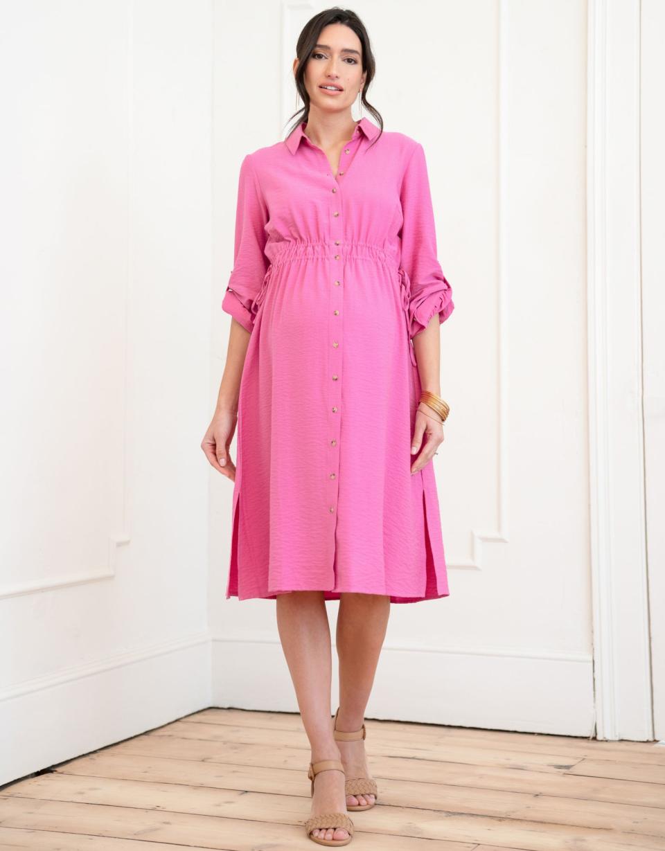 Maternity Shirt Dress | Women Seraphine Formal Dresses
