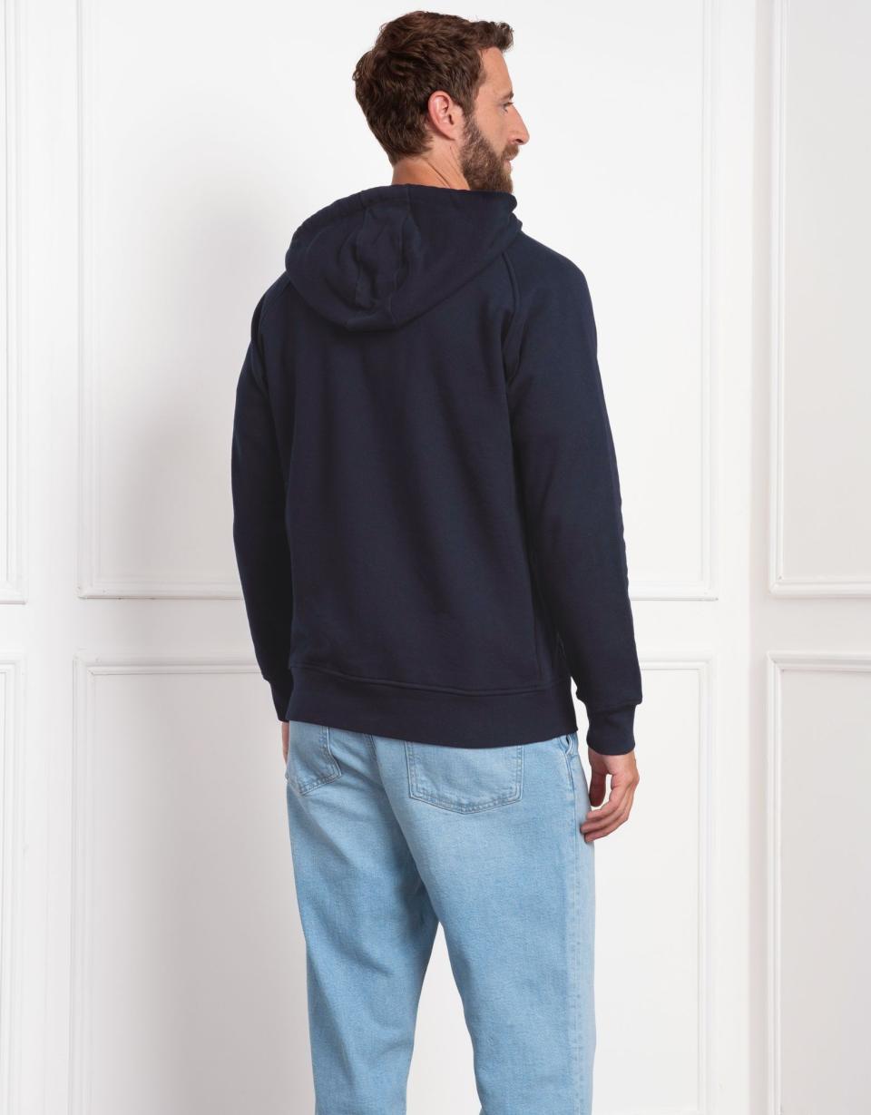 Navy Blue Men&#039;s Babywearing Hoodie | Women Seraphine Coats &amp; Jackets