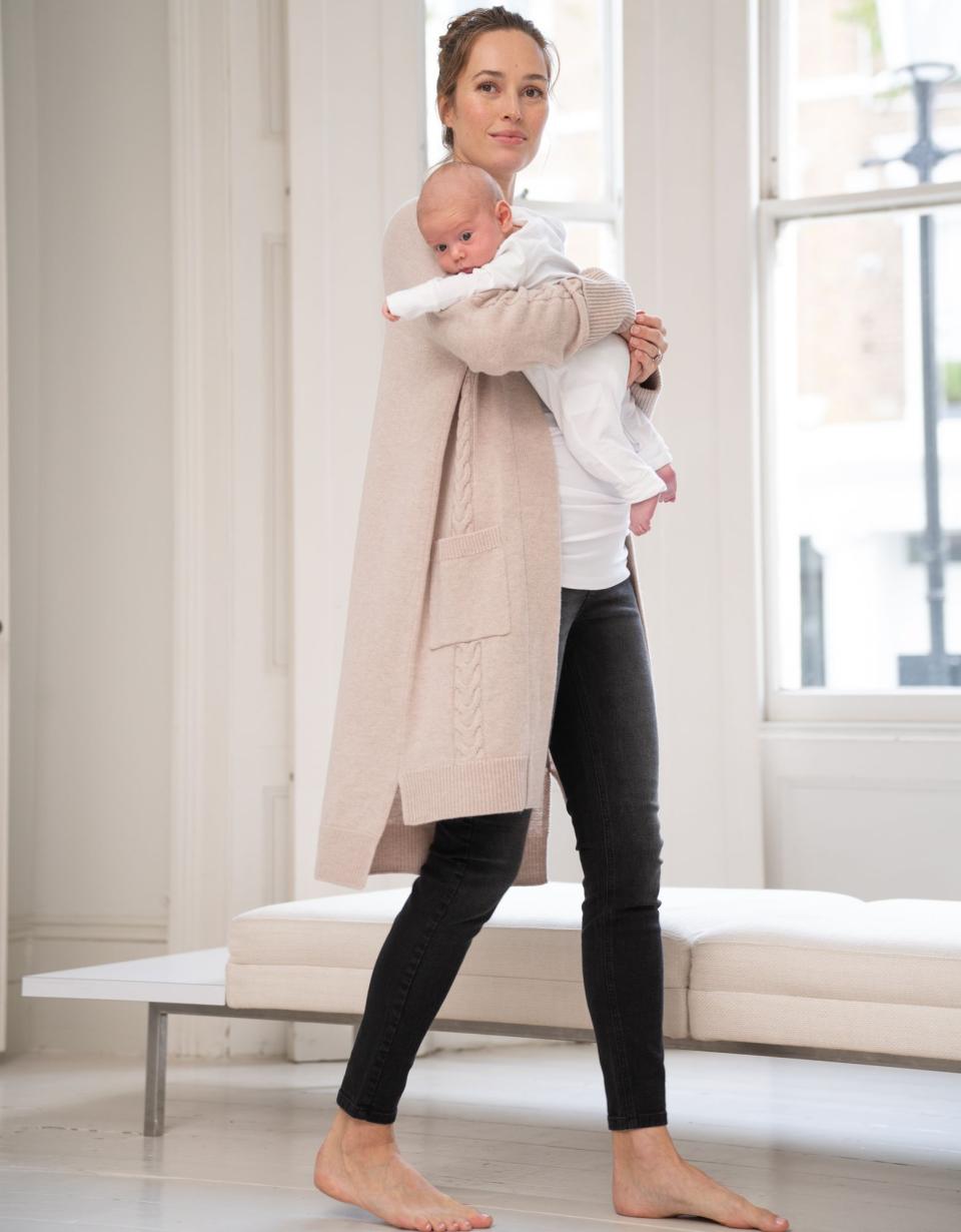 Organic Black Post Maternity Shaping Jeans | Women Seraphine Jeans