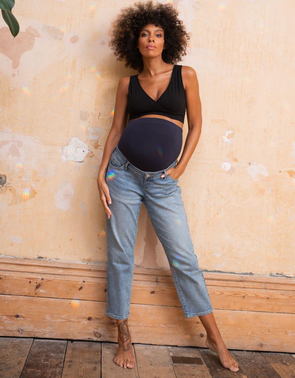 Organic Cotton Tapered Maternity Jeans | Women Seraphine Jeans