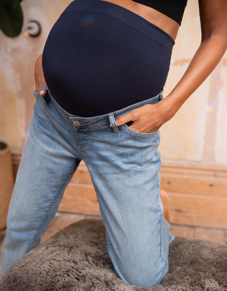 Organic Cotton Tapered Maternity Jeans | Women Seraphine Jeans
