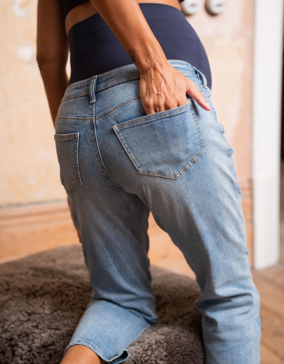 Organic Cotton Tapered Maternity Jeans | Women Seraphine Jeans