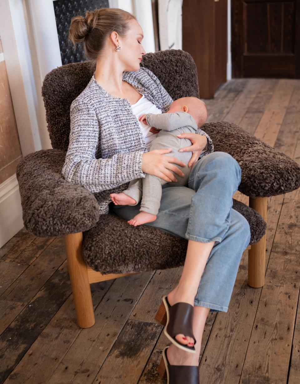 Organic Cotton Tapered Post Maternity Jeans | Women Seraphine Jeans