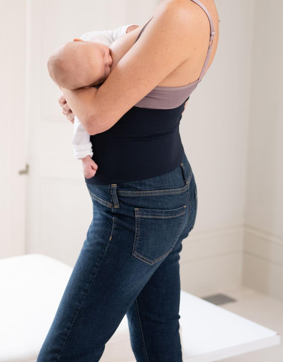 Organic Indigo Post Maternity Shaping Jeans | Women Seraphine Jeans