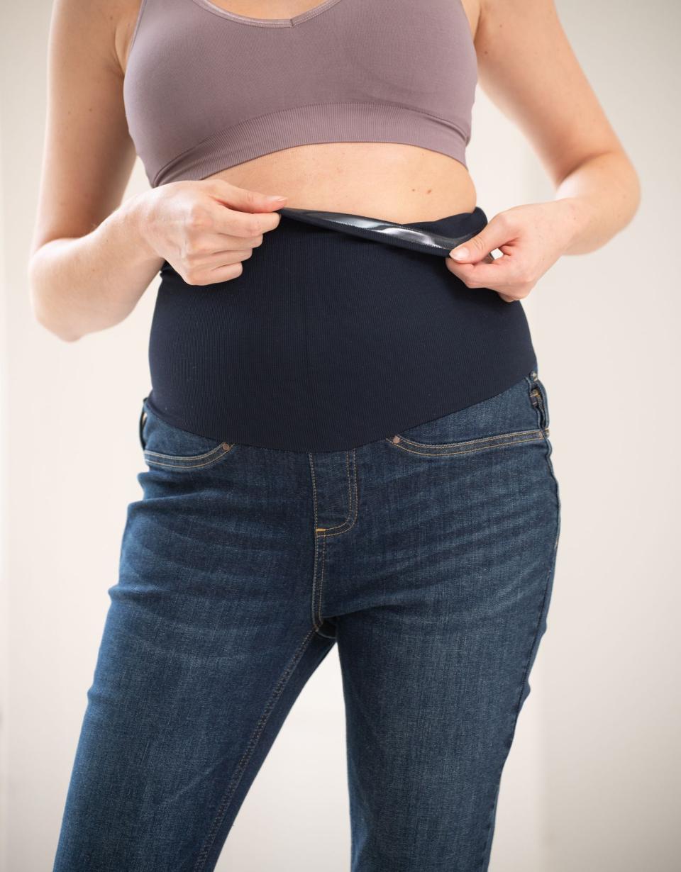 Organic Indigo Post Maternity Shaping Jeans | Women Seraphine Jeans
