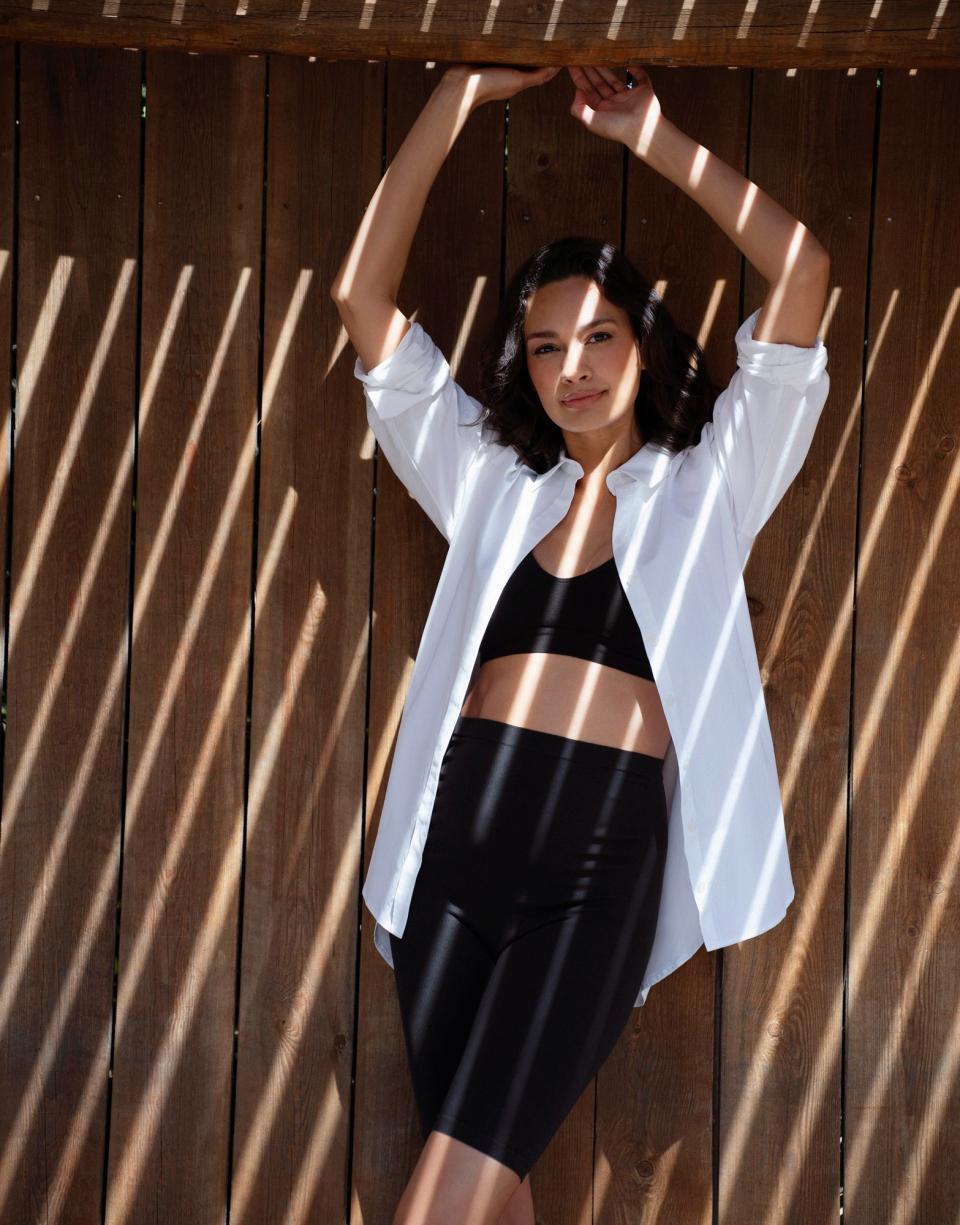 Over Bump Cycling Short Maternity Leggings | Women Seraphine Shorts