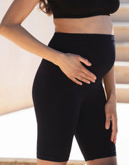 Over Bump Cycling Short Maternity Leggings | Women Seraphine Shorts